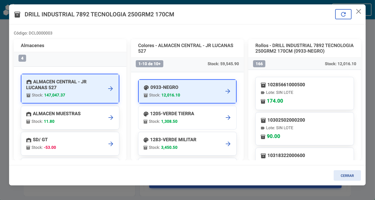Gestión de Inventarios SIM ERP